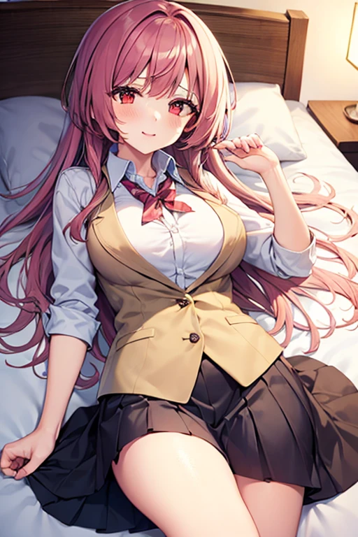 Anime Girls sitting on bed with laptop and purse in hand, Soft anime illustration, seductive Anime Girls, Smooth anime CG art, cute Anime Girls, 4k anime wallpaper, Anime Style 4k, Painted in an anime artist's studio, an Anime Girls, beautiful Anime Girls, Beautiful anime school girl, Anime Art Wallpapers 8K, (Anime Girls), pretty Anime Girls