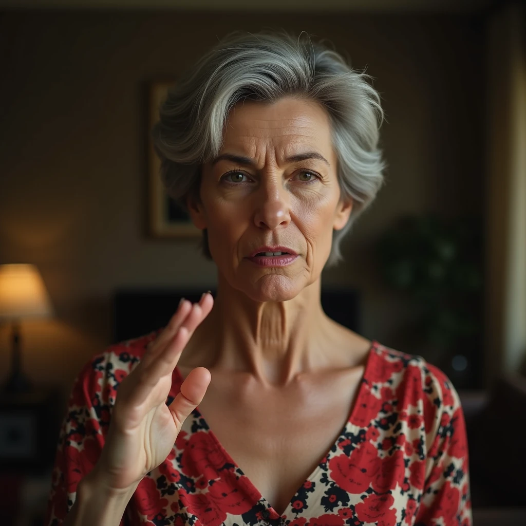 Old woman POV handjob