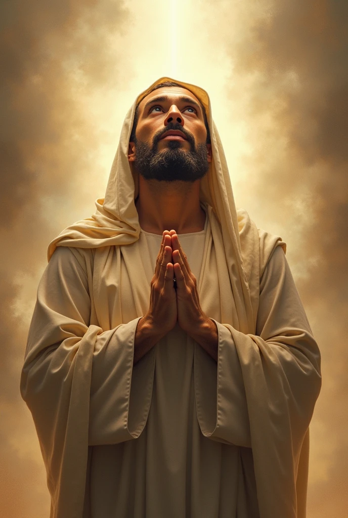 Alvaro Diaz dressed as the Virgin Mary