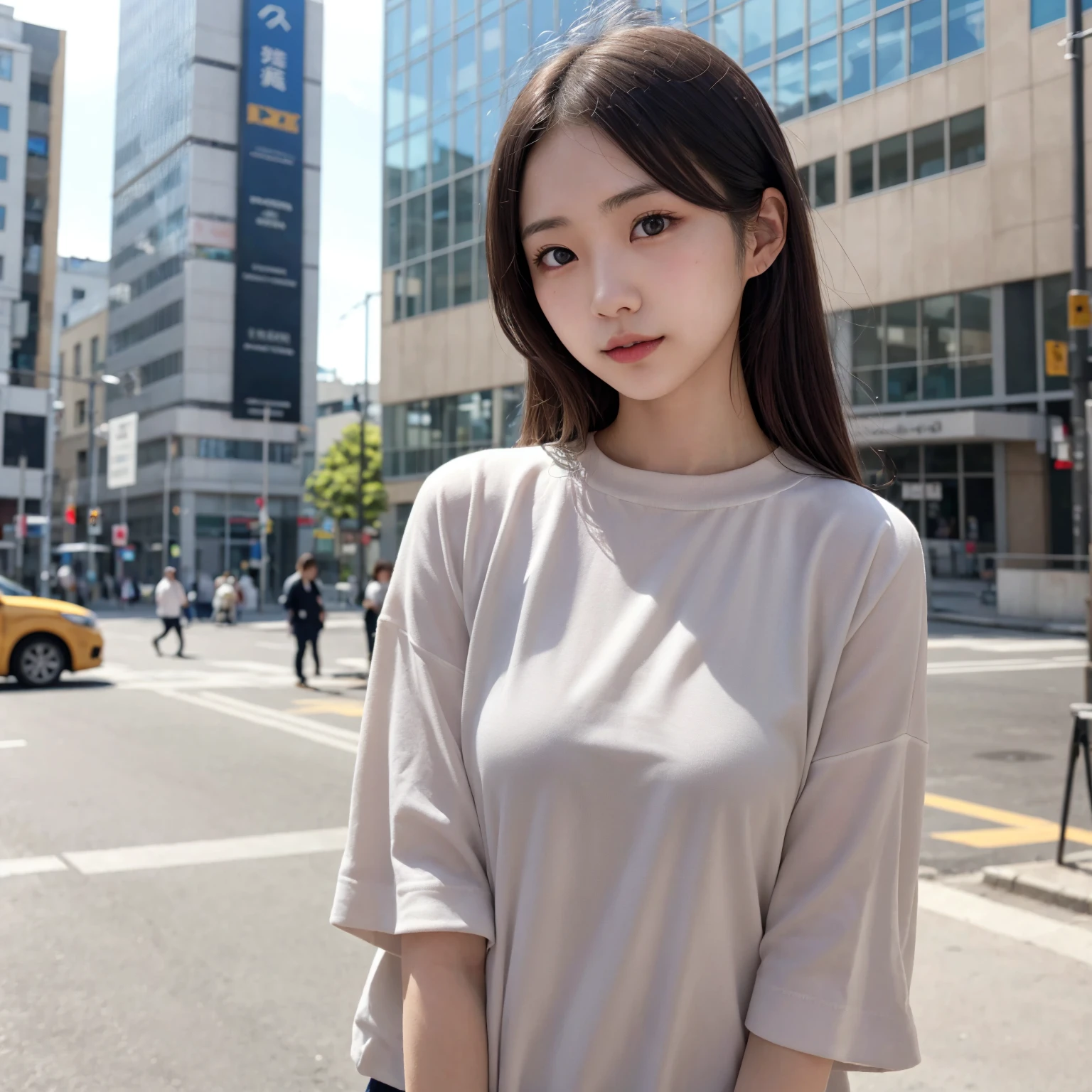 instagram photo, upscaled, ultra hd, ordinary photography, medium shot, 55mm, realistic a woman 20 year old, Notchika, cinematic camera angles