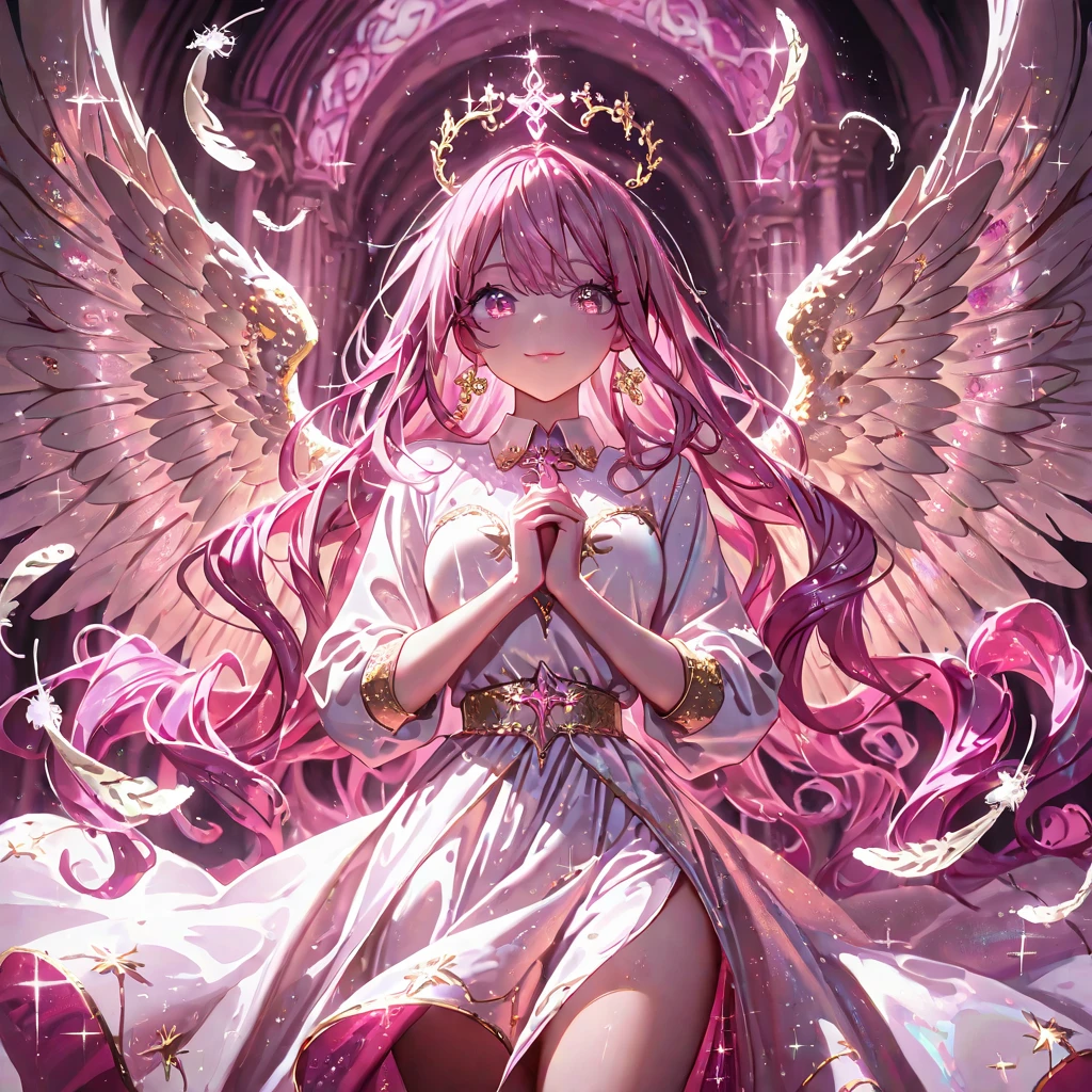 a rainbow version of goddess Persephone