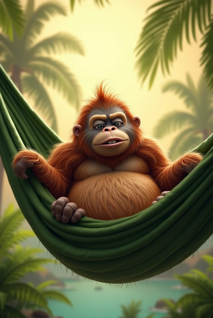 The monkey got very fat, the size of the Forest