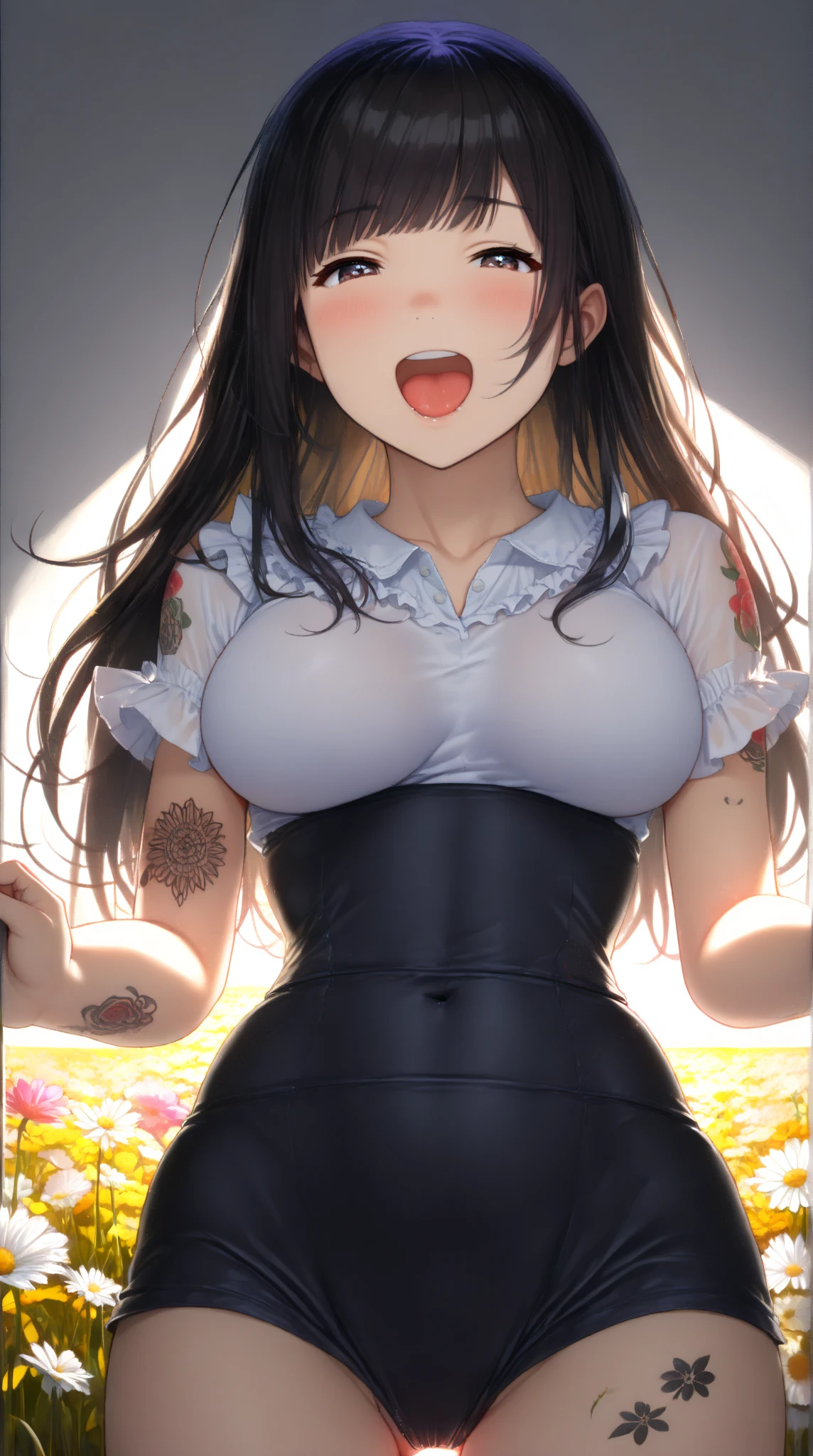 チョミクプラvinegarvinegarタイル, Upper Body, Button gap, Neck ribbon, smile, black good, Black Hair, One girl, short hair, good, Simple Background, White Background, Huge breasts, シーvinegarルー, vinegar, 乳房フォーカvinegar, good visible through clothes, Mouth closed, alone, collared shirt, white shirt, オフィvinegarレディー, Short sleeve, Cleavage, ID card, shirt, underwear,cum bukkake,nsfw,upper body,pov,nsfw,show off nipple