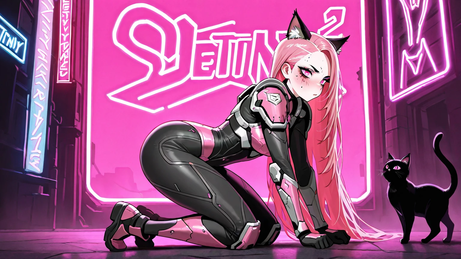 Bunny Girl,Sexy,Black rubber tights,Fishnet stockings, gardevoir