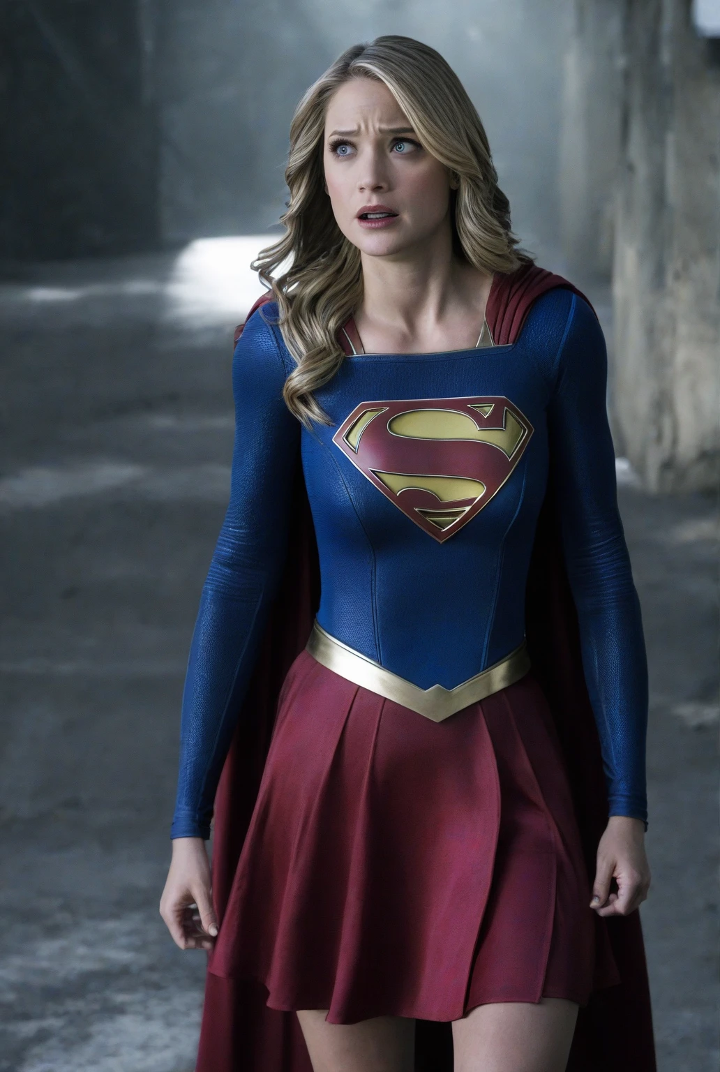 ,(DCEU Supergirl),(rolling showing ass)