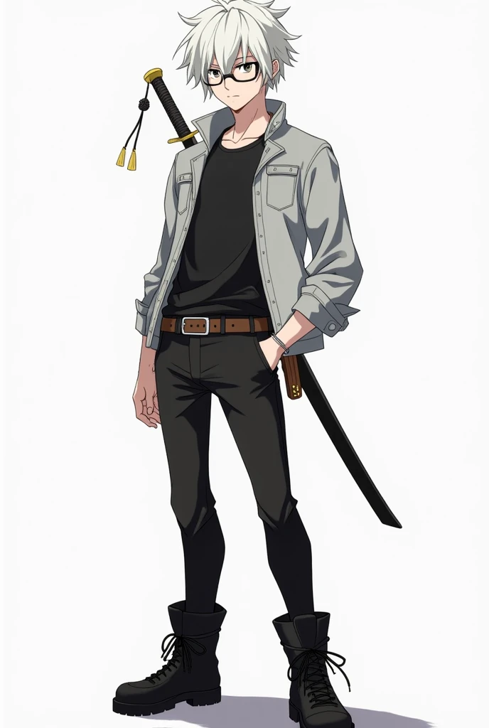 Black fur anthro wolf, two hands Holding assault riffle. Wearing black cloak (long jacket) ( muscle uncovered), wearing dark pants, no shoes. Feet looks like paws