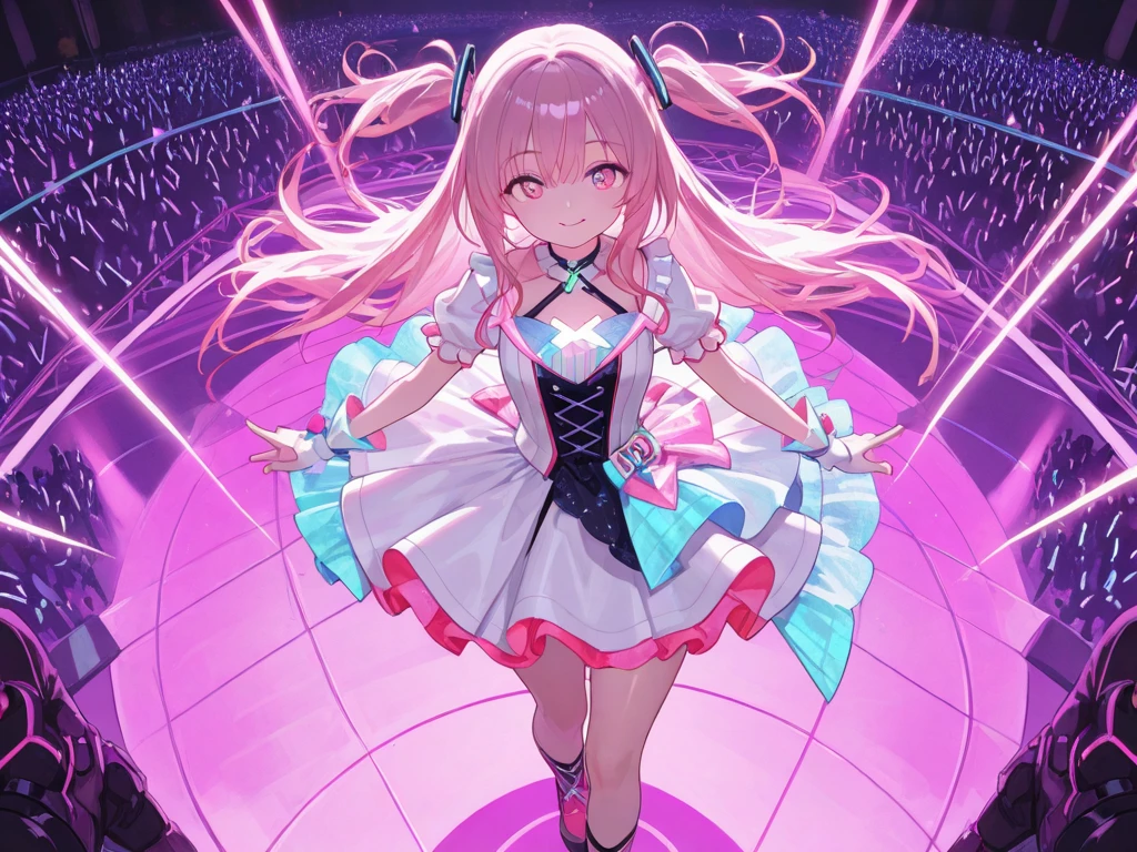 front、Rhythmic Gymnastics、Rubik's Square、Glasses、Baton、Hula hoop、Straddle the Baton、light blue、Cute pose、Thong、(Dynamic High Angle)、Off-Breast、Magical girl、Micro tights、Chirarizum、high resolution、#quality(8k,Very detailed CG unit wallpaper, masterpiece,High resolution,top-quality,top-quality real texture skin,Surreal,Increase the resolution,highest quality,Very detailed,NSFW Wallpapers,Cinematic,Golden Ratio), break ,(girl、naked、nude、Pussy、Nipples、Sexy pose),#1 Girl(Black Hair、Braiding、ponytail,whole body),#background(night,Starry Sky,Townscape ),From the other side