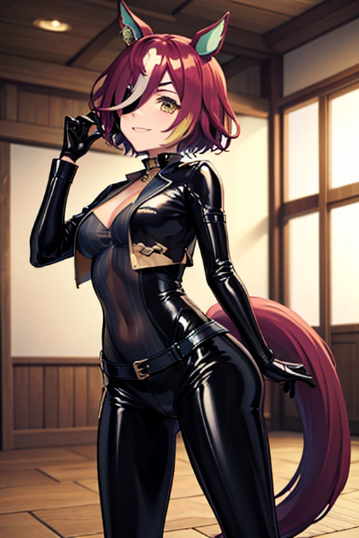 score_9, score_8_up, score_7_up, score_6_up, uncensored, erina nakiri, long hair, orange hair, purple eyes, hair between eyes, BREAK detailed eyes, (perfect hands, perfect anatomy), Anime Style, Manga Style, Hand drawn, cinematic, Sharp focus, humorous illustration, big depth of field, Masterpiece, concept art, trending on artstation, Vivid colors, Simplified style, trending on ArtStation, trending on CGSociety, Intricate, Vibrant colors, Soft Shading, Simplistic Features, Sharp Angles, Playful, excessive sweating, sweating profusely, sweating drop BREAK, ruanyi0469, Nude color bodysuit, shiny clothes, skin tight, tattoo, barcode, nude, metal spine, BREAK, 1girl, gloves, solo, broom, lips, breasts, standing, blush, looking_at_viewer, leaning_forward, seductive smile, holding, smile, large breasts, gasping, heavy breathing, indoors, spotlight, room,