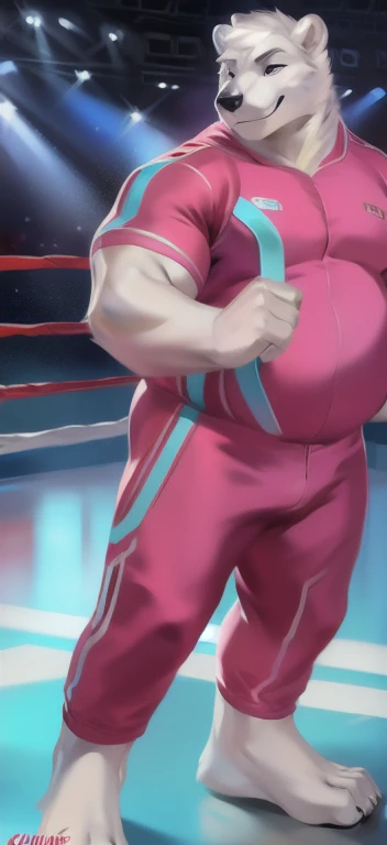 Several boys, sweaty, oily skin, viscous white fluid running down their bodies, obscene expressions, wrestling together in a competition with an audience, nicebulge, wrestling singlet.