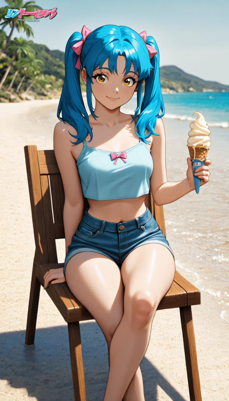 girl in a bikini eating an ice cream cone, eating ice cream, in a bikini, angela white, giorgia meloni, katy perry, in bikini, eating ice - cream, wearing spandex bikini, ice cream on the side, bikini, ice cream, wearing a bikini, candid photo of dirty, shiny plastic bikini, candid shot, cone, 1 girl, solo,in a green dress standing by a wall,portrait of female idol