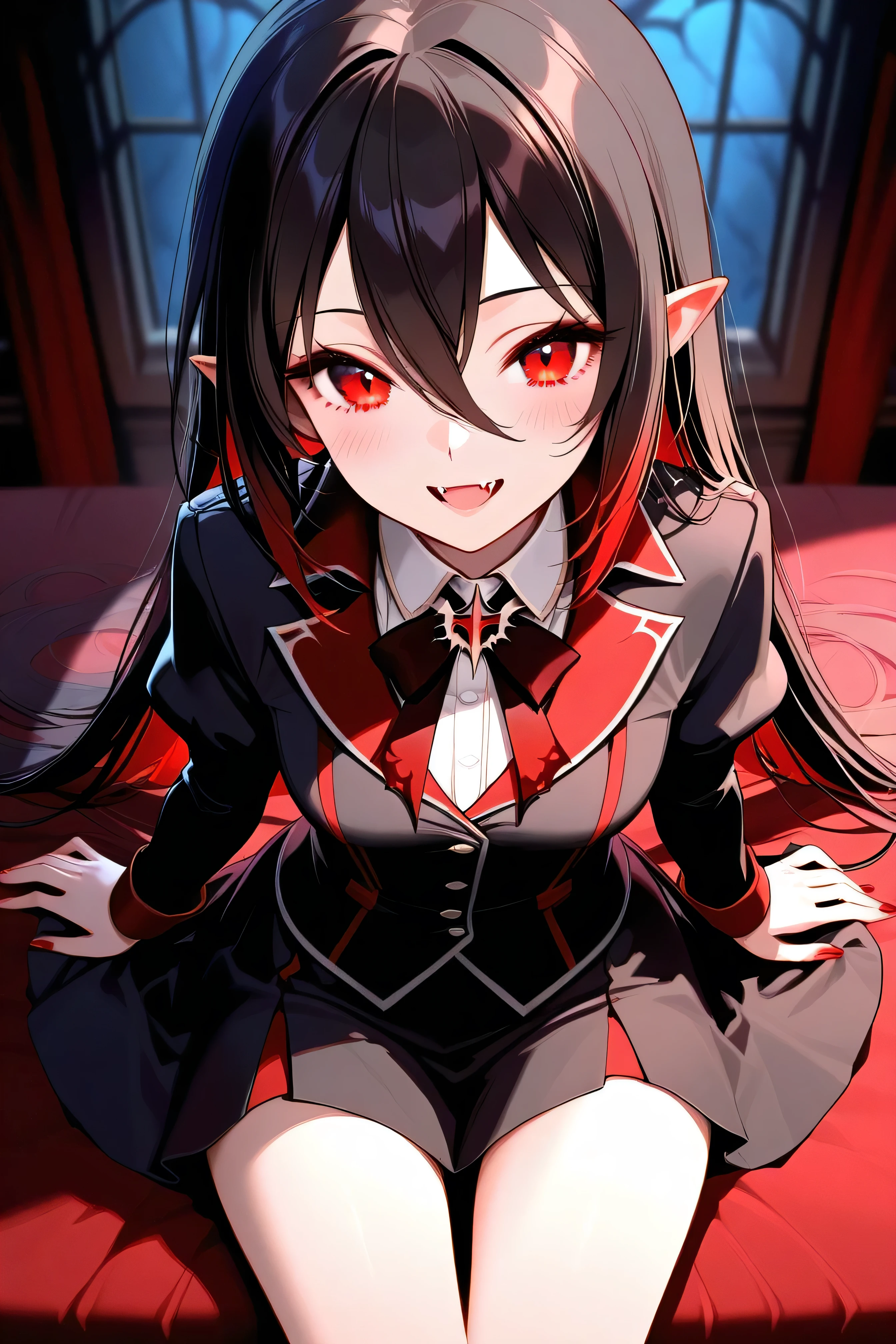 girl　vampire　 charismatic 　night