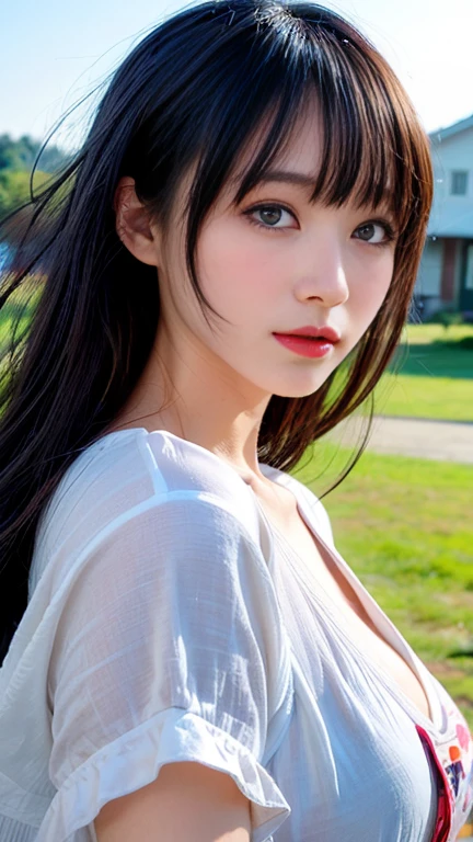 ((best quality)), ((master piece)), (detailed:1.4), delicate byakugan eyes,frontage,spread your legs,Detailed face,tight clothes,with short black hair,big breasts,hyuga beautiful female statue,HDR(high dynamic range),ray tracing,NVIDIA RTX,super resolution,unreal 5,Scattered beneath the surface、PBR texture、Post-processing、anisotropic filtering、Depth of the bounds written、big breasts,sexy and excited,Maximum resolution and crisp layered textures、Albedo and specular maps、surface coloring、Accurate simulation of light-matter interactions、perfect proportions、Rendering with Octane、two color light、bangs、Low ISO、White balance、Rule of thirds、8K raw data、hinata hyuga