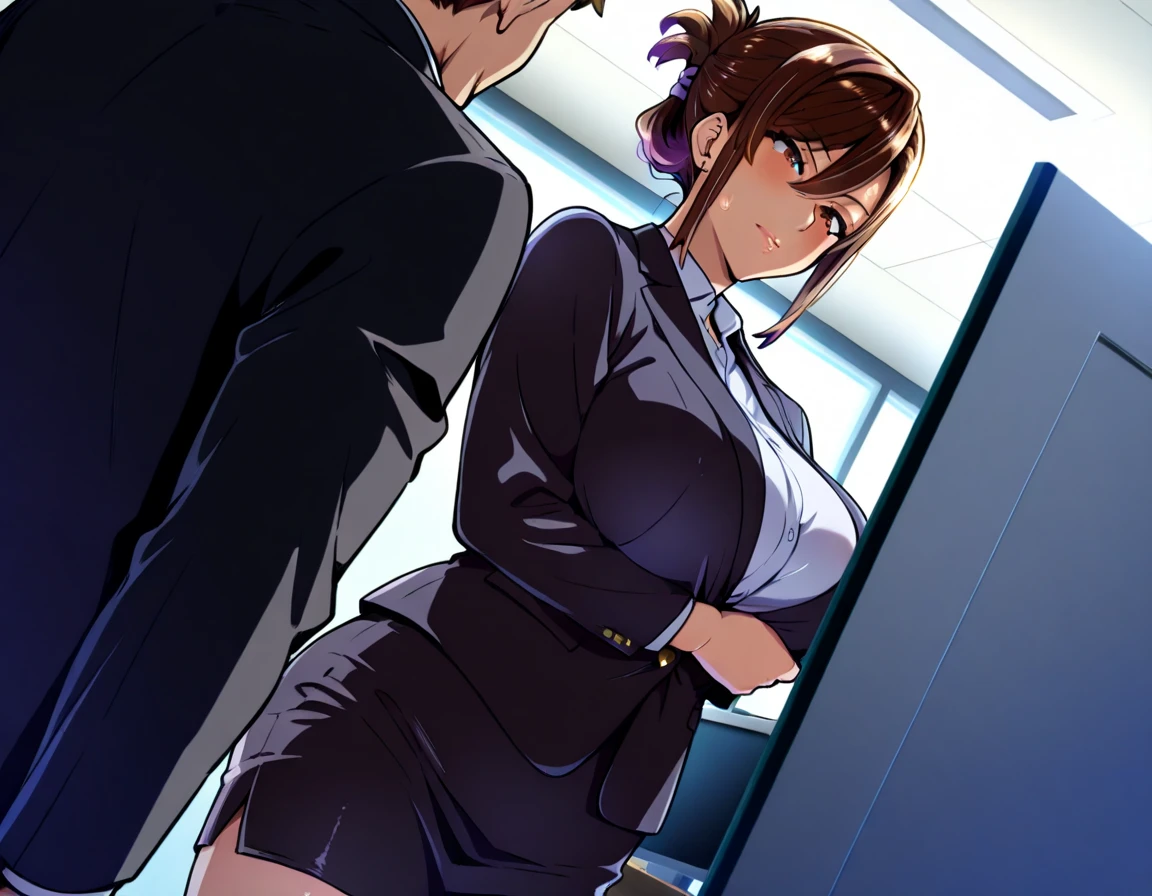 Multiple penises,Slender and sexy woman,Cum in mouth,deep throat ,Black thigh-high boots,Beige shorts,in the train,Molester,Multiple men,A man grabs a woman's arm,Put your hands behind your back,penis,rape,Sex,Creampie,ponytail,semen,profile,