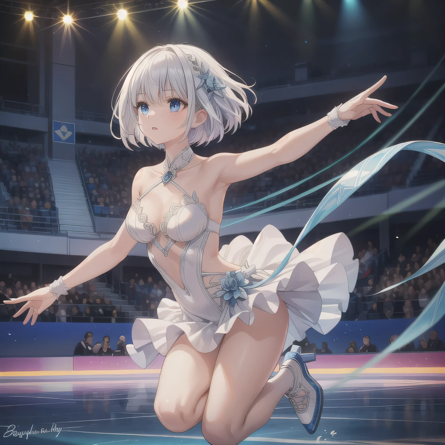 Beautiful figure skater