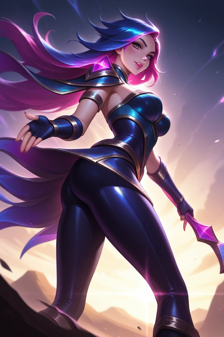arafed woman in a purple outfit holding a blue ball in her hand, concept art inspired by Li Mei-shu, trending on Artstation, furry art, ahri, portrait of ahri, ahri from league of legends, league of legends art, splash art, league of legends splash art, official splash art, league of legends character art, woman, splashart, league of legends splashart, art, brushstroke, masterpiece, 8k, ultra detailed, HD,A futuristic human miraidon, miraidon as a human, the illustration is rendered in league of legends style, riot games splash art, splash art, league of legends. (masterpiece, top quality, Best, Official Art, Beautiful and Aesthetic, long exposure: 1.2), Smooth Motion, 1 girl, portrait, alone, detailed face, (crystallineAI, crystalline theme:1.1), dynamic pose, Side view , full body shot