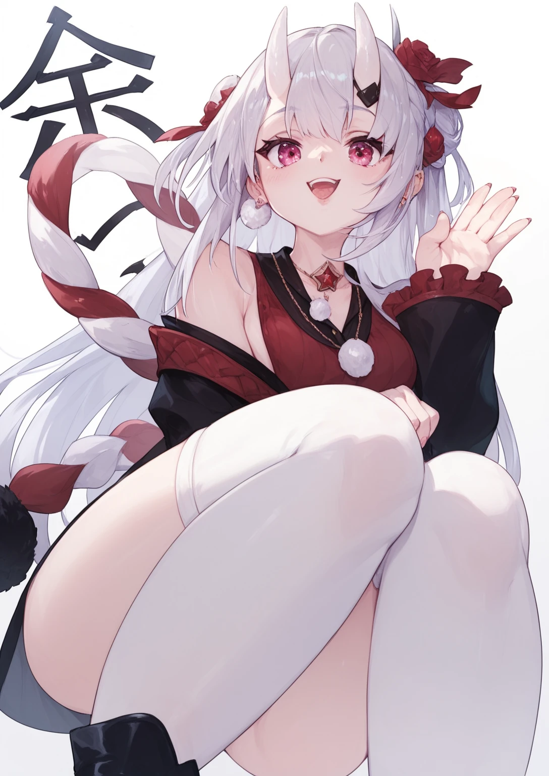 Fujiwara no mokou,full body,open legs1.5,masturbation,embarassed,tremble