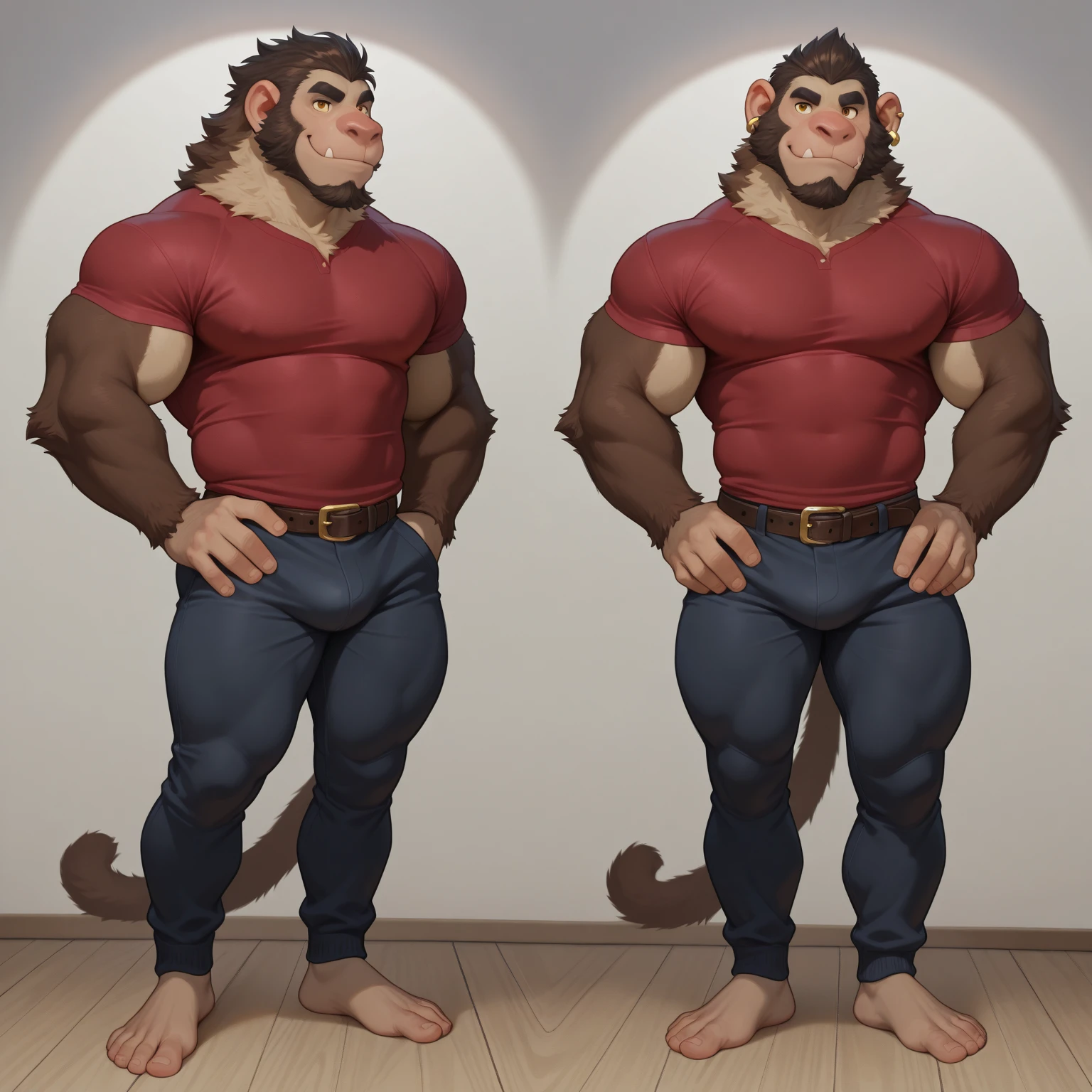 Monkey King in underwear