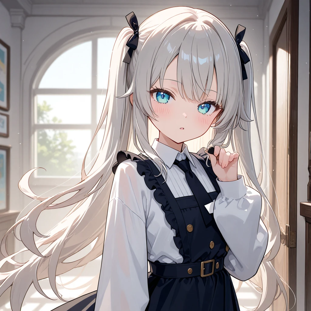 Masterpiece、Highest quality、highest quality、(((Lori)))、 ((((Petite))))、Shiny hair quality、Small face、Sitting、Super detailed, beautiful, wide eyes、Ultra-detailed, clear and beautiful faces、(cute illustration:1.2), High-resolution, ultra-detailed, best quality, embarrassed、Cute white underwear、Thighs