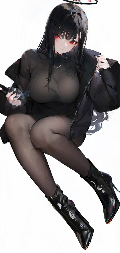Wednesday Adams, the iconic and gothic character from The Addams Family. The costume should be highly detailed and accurately depict Wednesday's appearance and features, including her distinctive black dress and braids. The image should show Wednesday in a stoic and introspective pose, with her body posture and facial expression conveying her intelligence and wit. The lighting should be natural and atmospheric, and the overall aesthetic should be gothic and mysterious. The image should be rendered in a realistic style, using vibrant and lifelike colors and highly detailed textures. The composition should be dynamic and engaging, with Dora's costume serving as the main focus of the image.
