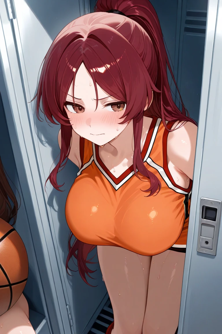 highest quality、one beautiful woman、beautiful big breasted woman:1.5、medium hair woman、(brown haired woman:1.3)、((A woman wearing an orange torn competitive swimsuit:1.3))、(((a woman&#39;s breasts are exposed:1.3)))、bare hands、barefoot、Superior hotel、dim Japanese room、mattress、night、nsfw:1.5、((woman surrounded by five naked men))、men hugging women、(men and women having sex:1.5)、((A man slides the crotch of his swimsuit and inserts his penis into a woman&#39;s pussy.:1.3))、(((The woman is crying out in pleasure)))、((A woman panting with acme:1.5))、insult、gang rape、rape、((The woman's body is covered in semen:1.5))、Semen is pouring into a woman'en are rubbing women's breasts:1.7)))