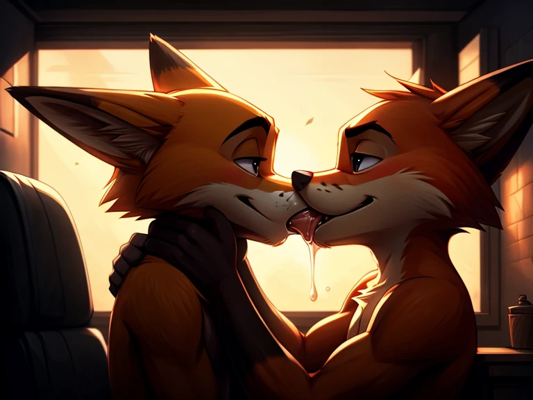 detailed background, depth of field,, slim, perfect anatomy, foxy, (best quality, ultra detailed, sharp:1.3), masterpiece, 8k, 4k, seductive, natural lighting, beautiful face, nsfw, by zackary911, seductive pose, (detailed fur), naughty face, extremely detailed fur, detailed penis, Egypt background, muscular male, (chunie), (seibear), (juiceps), detailed eyes, zaush, darkness, yellow eyes, ((zackary911)), ((big half erect penis)), slightly open mouth, ((marcofox)), ((zackary911)), ((detailed mouth)), tail, no fur, mawshot, maw close-up,, sex, duo, FNAF, foxy from fnaf, ((sucking penis)), (((eminent blowjob))), ((saliva on penis)), (big half erect penis), detailed mouth, ((low angle side view)), (((blowjob))), (deepthroat), oral sex, saliva on balls, cum on mouth, detailed balls, Cumming, cum,