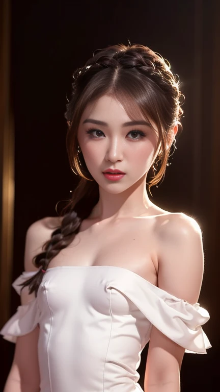 excellent quality, masterpiece, High Resolutiexist, 1 girl, blush, (seductive smile: 0.8), Star pupil, Chinese Hanfu, Hair accessories, necklace, jewelry, beauty, exist_Body, The Tyndall effect, actual, Shadow Room, Light Edge, Two-texiste Lighting, (Highly detailed skin: 1.2), 8k ultra high definition, Single eye, Soft Light, high quality, Volumetric lighting, photo, High Resolutiexist, 4K, 8K, Background blur, Real Persexist