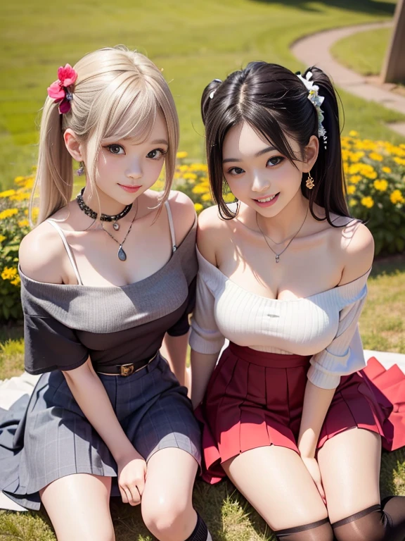 ((bestquality)), ((masterpiece)), (Detailed), perfect face
(2 girls of the same age:1.2) , Dual Focus, captivating, Take off your clothes..., chesty, , 14yo, (smile), Japan girls,spread legs, Spread their legs..., Knees ,twintails, I'm a scrunchie.., (high saturation:1.0), bestquality, ultra highres, photorealistic portrait, ultra-detail, 10, raw photons