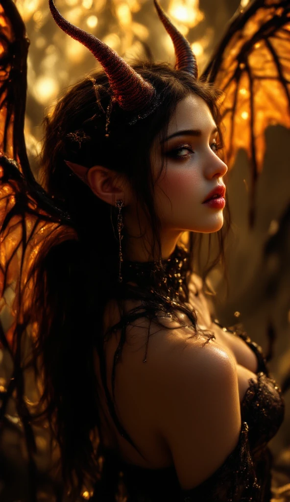 adriana lima, thick brown hair, hot , Ukrainian girl, wavy brown hair, Dasha Taran, pretty beautiful brunette, (solo one girl : 2.0), Magical plant from the abyss, the ghost flower, ghost flower,Blood-red tentacles stare at the dead，carismatic，Incredible，terror