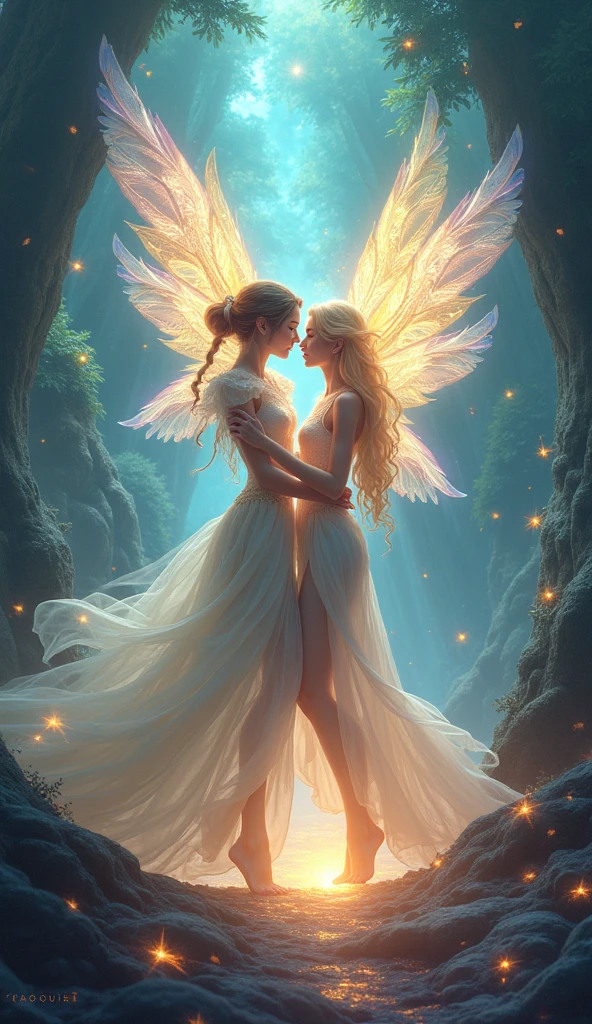 (masterpiece:1.0), (best quality:1.4), (ultra highres:1.2), (photorealistic:1.4), 8k resolution, Canon EOS R5, 50m)), ((ethereal)), angels, paradise, wings, halo, soft light, beauty, peaceful, serene. in the heavenly paradise, ethereal angels with magnificent wings and halo they are perfect and her body remains the marble.their poses of unparalleled beauty.