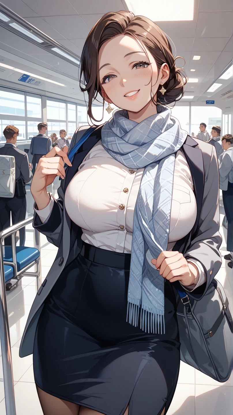 (1 person、solo), Beautiful woman, Anatomically perfect body, thin、(stewardess、Cabin attendant, Vietnam Air Line uniform), (Look down:1.1), (extra detailed panty), (Pussy juice:1.1)、(Embrace your chest:1.2)、20-year-old、(highest quality)、Black Hair, (half updo), On board the plane、(8k, High resolution)、(shy:1.4)、Mid-chest, (steam:1.1), (embarrassed:1.3), Erect nipples、multiple angles