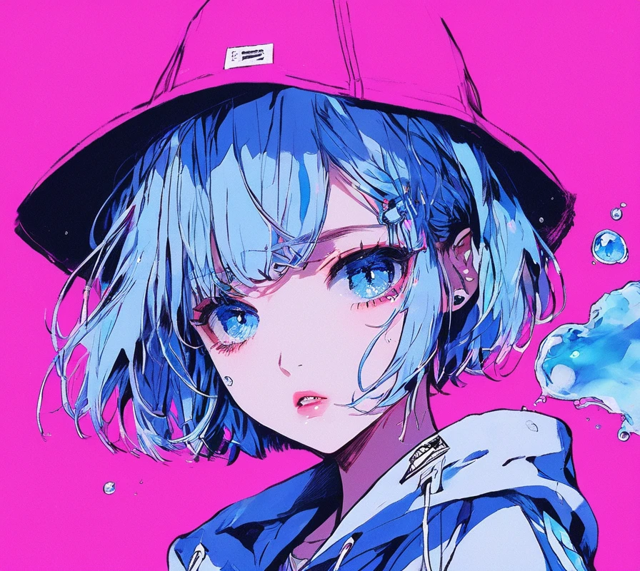 8K resolution、((highest quality))、((masterpiece))、((Super detailed))、1 female、alone、incredibly absurd、 (((most beautiful girl ever))), (((Stylish sunglasses))), lips in love, stylish cap,short cut hair、small breasts, ((skull(graffiti art wall))), colorful hair, provocative