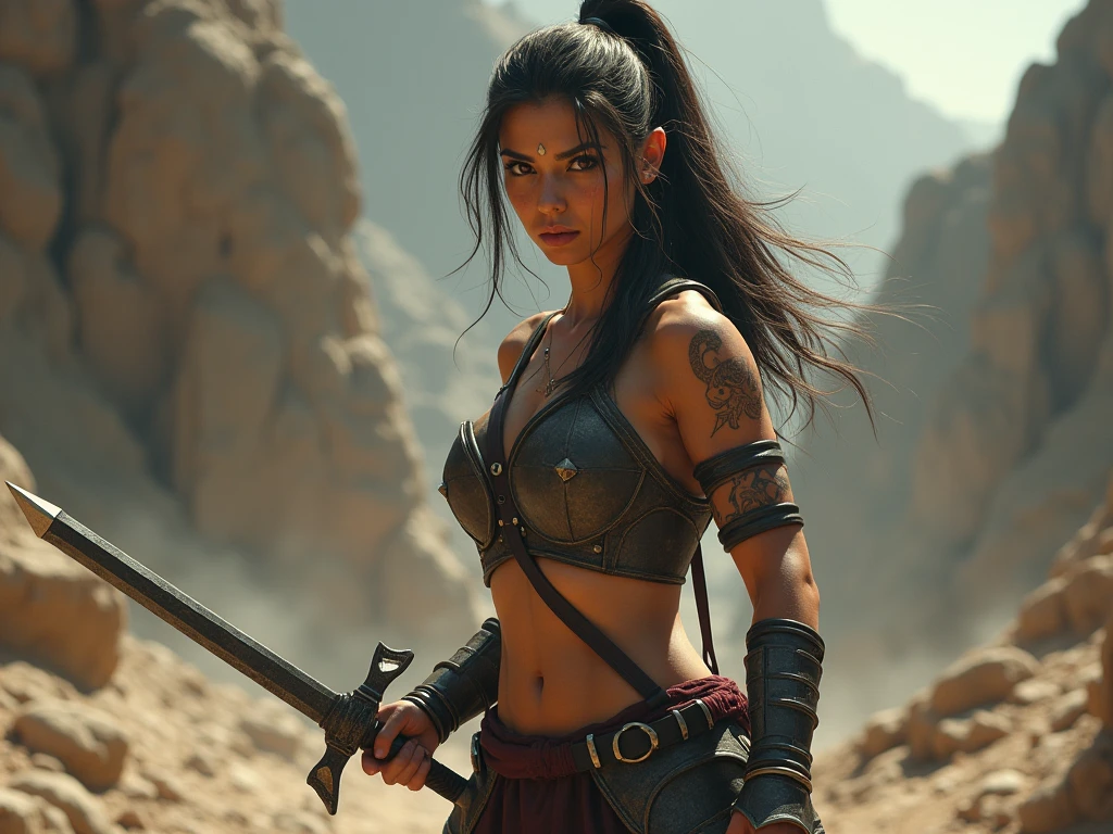 Warrior girl 