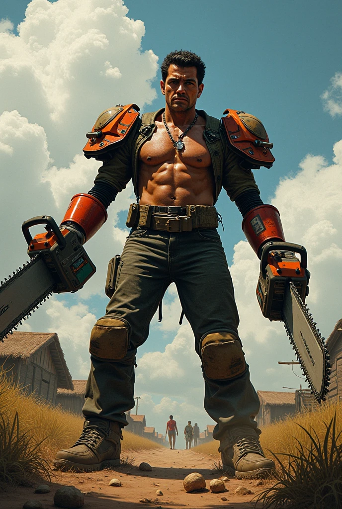 Power chainsaw man