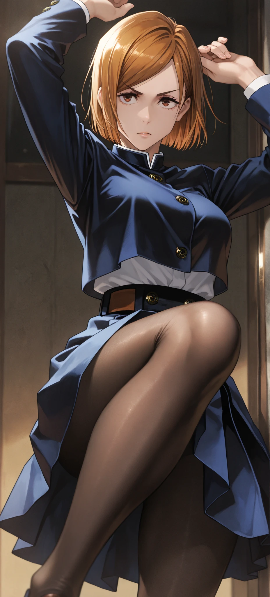 Night time, heat after rape,(Masterpiece), Best Quality, ultra-detailed, MIZUKITO, TAN, dark skin, naked body, EARRINGS, slender and sexy body, nude, 1girl, solo, overcoat,  undressing, in the livingroom , facing viewer, looking at viewer, nose blush, blush, parted lips, standing,  Sexy waist teasing, mature women, a 40-year-old married woman, the mother of a friend, Full-body, 