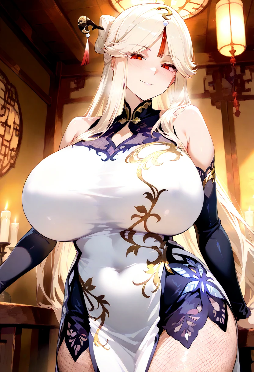 4K,High resolution, (Highly detailed CG,8k,wallpaper)、One ,(((Lori))),(Clean detailed eyes),((chinese costume)),(((Put out the nipple)))),((NSFW)),(Huge breasts),(Huge breasts),(Huge breasts),(Huge breasts),(((Huge breasts))),(Beautiful and shapely breasts),Light-colored hair、Cute hairstyle,hair ornaments、Flower Field