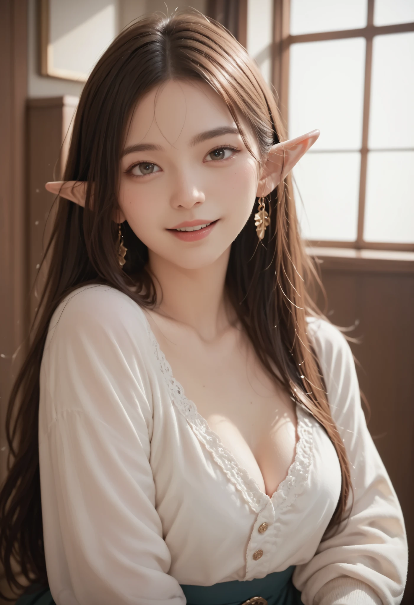 A sacred and enchanting elf