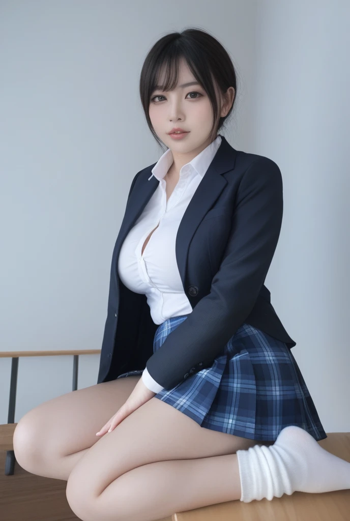 Female teacher pisses、Female teacher urinates at student graduation ceremony、Pee leak、peeing herself、A lot of pee、From above、Gaze at the audience、Black Suit、tie、High heels、Perfect figure、Very beautiful、Japanese elementary school teacher、Pearl Earrings、学校の体育館で卒業式を取り行っている最中に女教師がPee leak、A female teacher is surrounded by students
