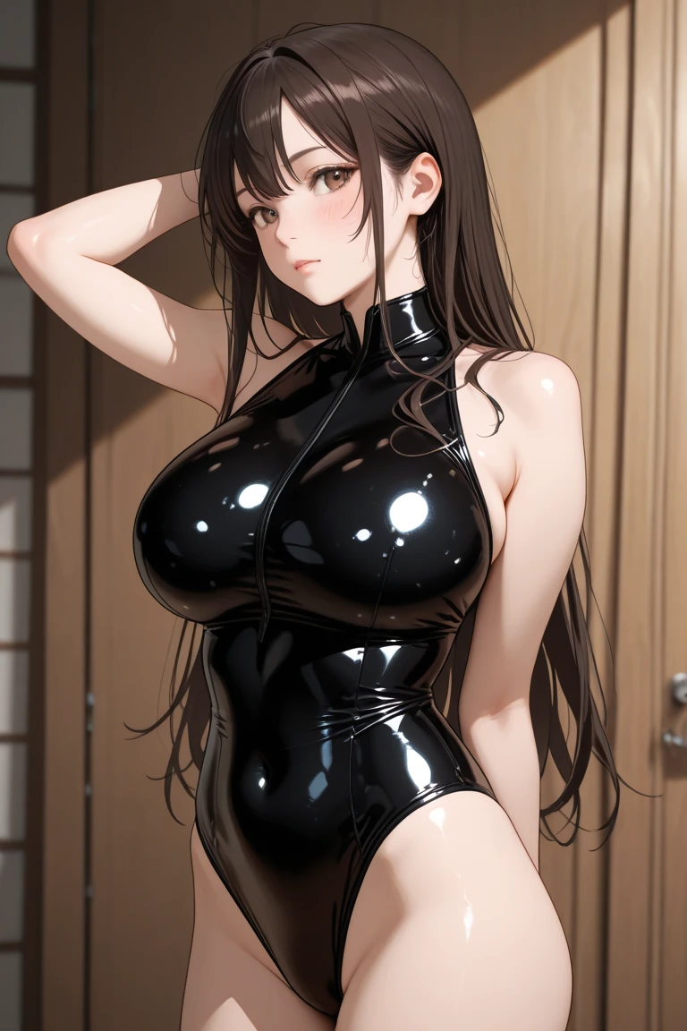 A divorced woman with perfect body