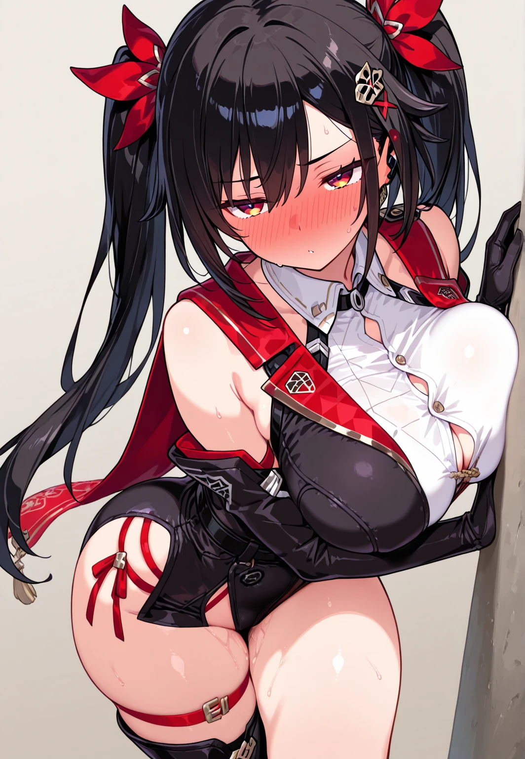 One Woman、Many people々、Beauty、soldier、military base、女性soldier、crowd、Red military uniform、beret、Short tight skirt、soldier、30 years old、Sex、Penis moves at high speed、Looking down at the viewer, Long Hair、Man being tortured、bangs, Highest quality, Focus on the thighs, Angry face、rage、panties、Plump thighs、Big 、Big Ass、 good、Black Hair,My thighs are steaming between my legs 、Sweaty pantyhose、パンストの下のpanties、bra、Black Pantyhose、Angle from directly below、Hold the whip、Throb、crowdを誘惑する、Acme、Cramp、Obscene sound effects、Naughty sound effects、Normal position、Vagina Penis、Ultra-high-speed hip piston、Acme