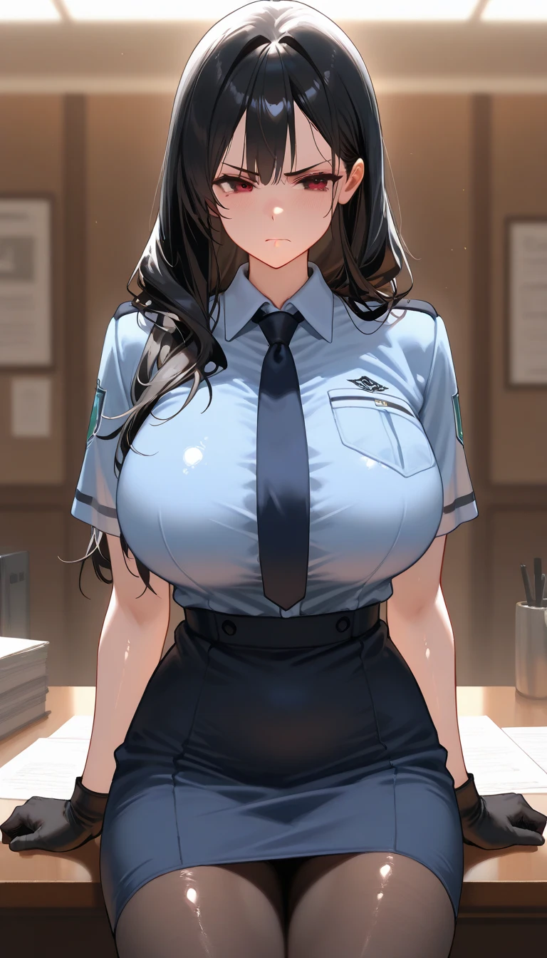 a beautiful girl who has just entered junior high school is in class. she is taking lessons but her friends see her, because she is wearing a school uniform but her bra and panties are thinly visible. she has a very sexy body even though she is still that old.