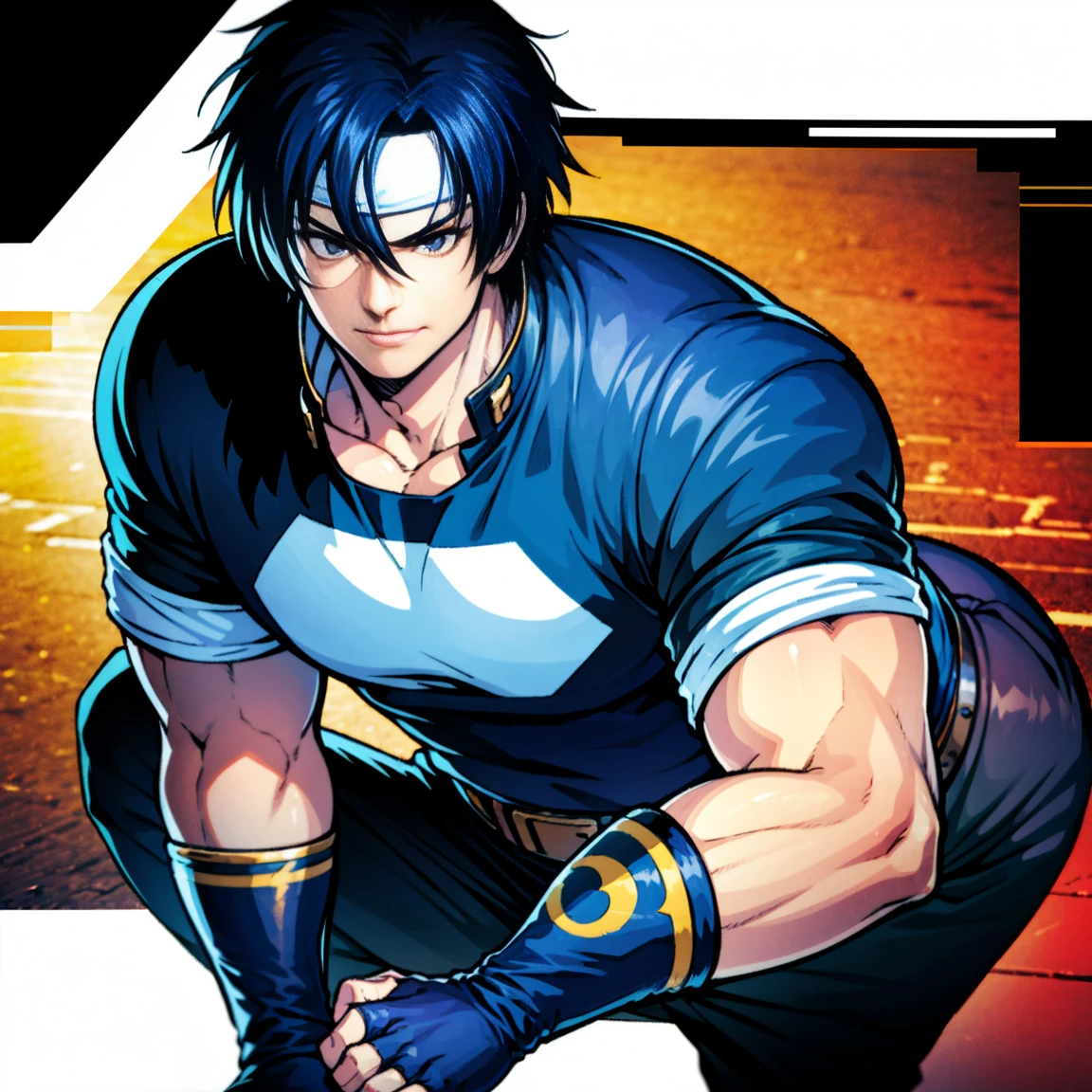 The cover of A Nightwing Comic Book, muscular body and big penis