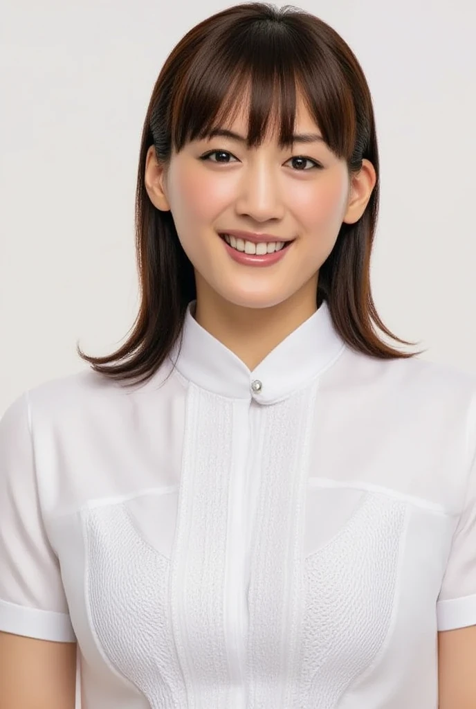 最high quality, 8k, Vibrant, Sharp focus, high quality, High resolution, Middle-aged women, Mature Woman, 55 years old, (Whole Body Ezbian), (High heels face detail, Highly detailed eyes, Plump figure、Plump face、((big 1.6))、(((Large Breasts)))、((Black leather clothing))、garden、Random Hairstyles、A kind smile、