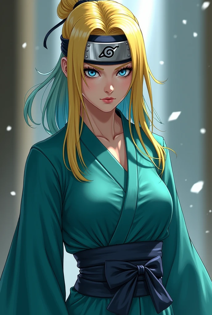 hiper-realista {Personagem Tsunade Senju Naruto, (suado)}