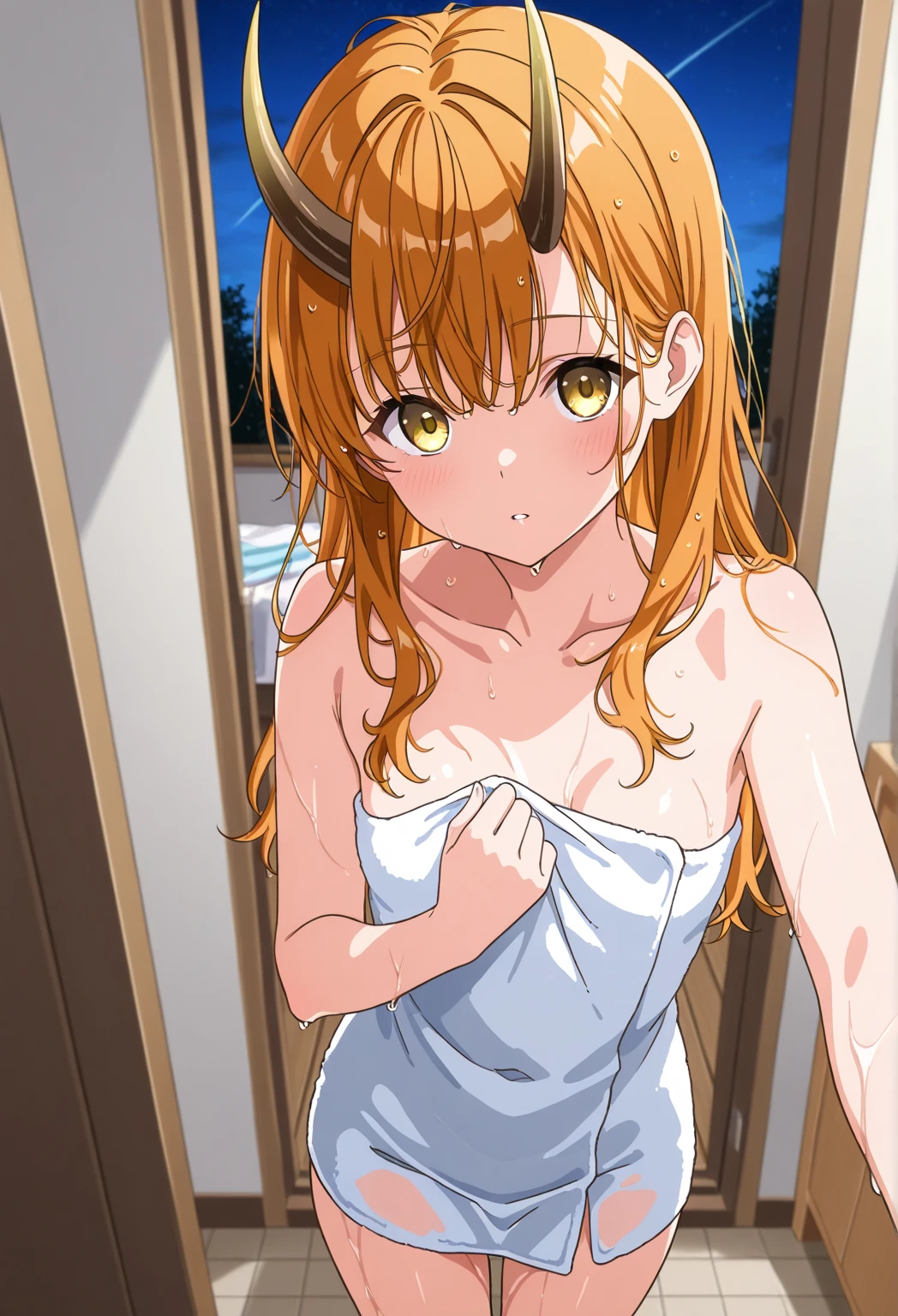 <lora:Unholy Aesthetic Style:1>,  unholy-aesthetic , masterpiece,best quality,amazing quality,very aesthetic,absurdres,ultra detailed face,ultra detailed eyes,
1girls,asuna \(sao\),naked,horny smile,looking at viewer,wet,sweat,wet hair,steam,
<lora:xmc_v0.3_noobai_cwhj:0.8>,<lora:illustrious_best_quality_v1:0.8>