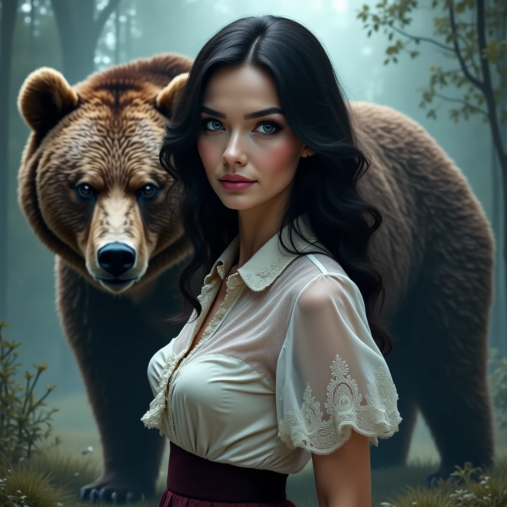   Bear woman 