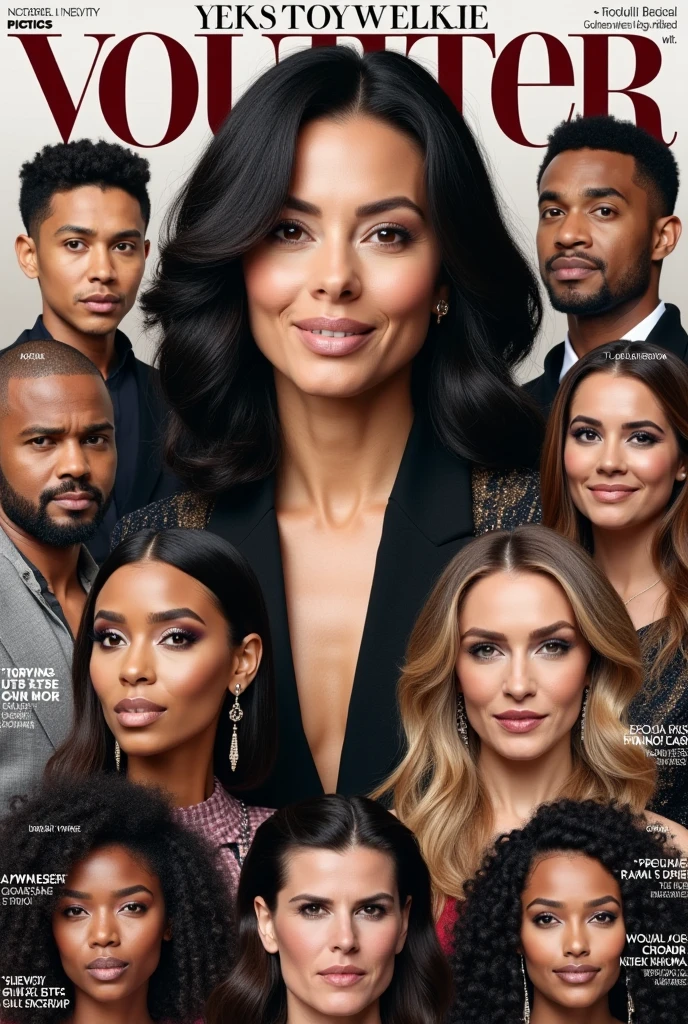 Landing page personal virtual ai voice assistant called “Naya” Use dark theme colours black and grey and green colours for accents. Styles: ai, Crypto, tech, make the face of the women in the picture in a Cyborg style (non-human) let cables grow out of her. Face expression friendly . Cyborg