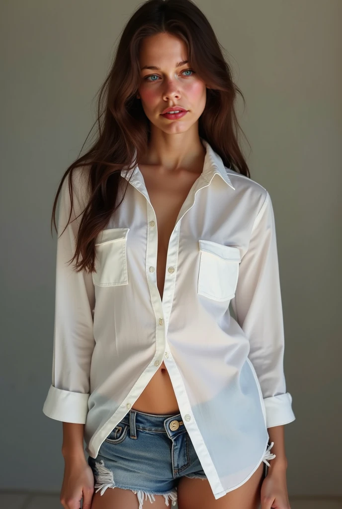 dressed, (photo realistic:1.4), (hyper realistic:1.4), (realistic:1.3), (smoother lighting:1.05), (Improve the quality of movie lighting:0.9), 32k, 1 girl,20 year old girl, realistic lighting, Backlight, light shines on your face, ray tracing, (bright light:1.2), (Improvement of quality:1.4), (Highest quality realistic textured skin:1.4), fine eyes, detailed face, high quality eyes, (tired, sleepy and satisfied:0.0), close up of face, T-shirt, (Enhances the mood of your body line:1.1), (Enhances the beauty of skin texture:1.1)guitar heroine, Let's Rock, solo singer