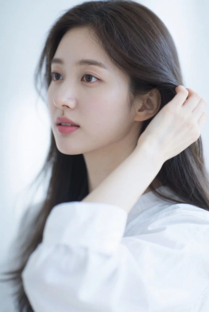 (((Top-down configuration:1.33)))、((No underwear:1.55))、One Girl、Beautiful and detailed eyes and face、barefoot、20 year old cute Japan woman, ((Extremely precise and accurate anatomy:1.0)), (photo Realistic:1.4), (hyper Realistic:1.4), (最高品質のRealisticな肌の質感:1.4), (Improvement of quality:1.4), (Enhances the beauty of skin texture:1.1), Clean and glowing skin, (Realistic:1.3), Realisticなライティング, (Smoother lighting:1.05), (Improving the quality of cinema lighting:0.9), Backlight, A gentle light on your face, Ray Tracing, (Bright light:1.2), 32K, One Japanese woman, fine grain, Detailed face, (Film Grain:1.1),(Accentuates body lines:1.1), High resolution, Natural look, Kind eyes, Improves hair quality, Delicate light and shadow, Transparent muscles, Graceful pose, Beautiful Eyes, Sharp details, Soft light reflection, Beautiful contours, Delicate skin tone, Fine hair texture, Natural background,