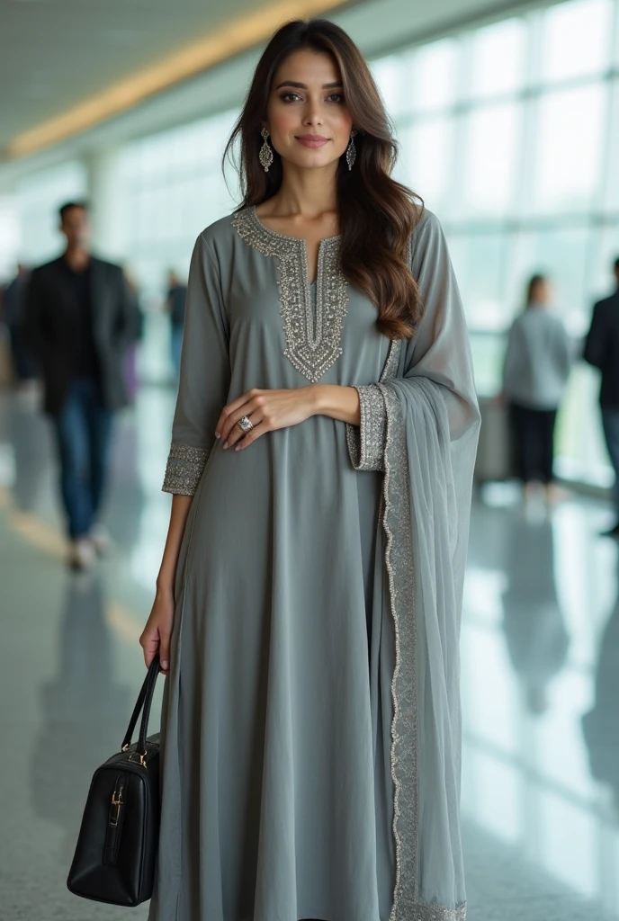 I want a virtual influencer who is a beautiful Muslim pakistani girl age   24. ((best quality)), ((masterpiece)), (detailed), perfect face, full covered body, Pakistani dress, Shalwar Qameez,
instagram size image,