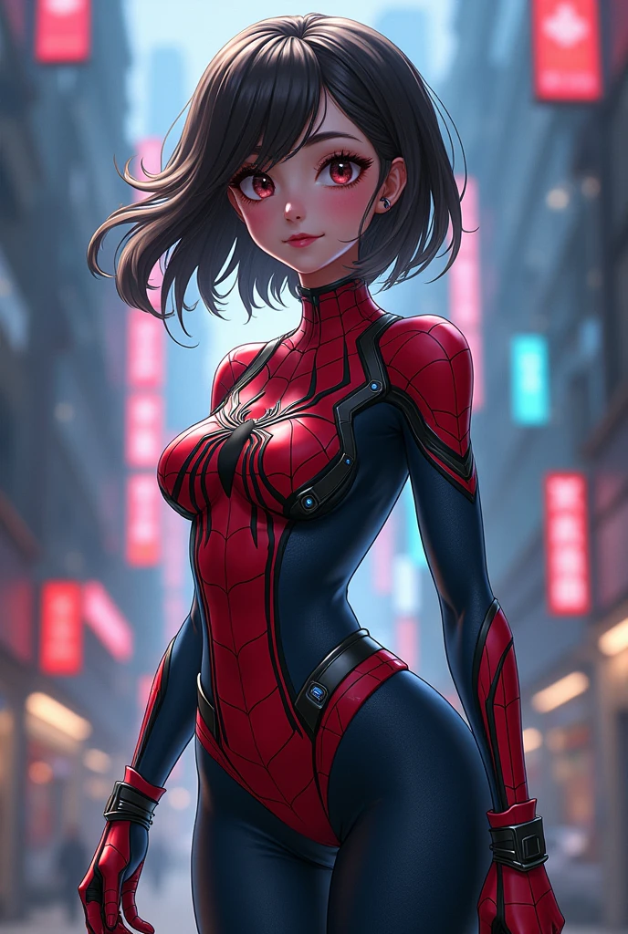 Spidey,female pervert,Raised sexy